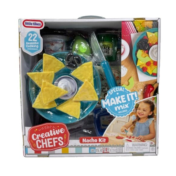 Little Tikes Creative Chefs Nacho Kit 22 Realistic Cooking Accessories 2024 - Picture 2 of 14
